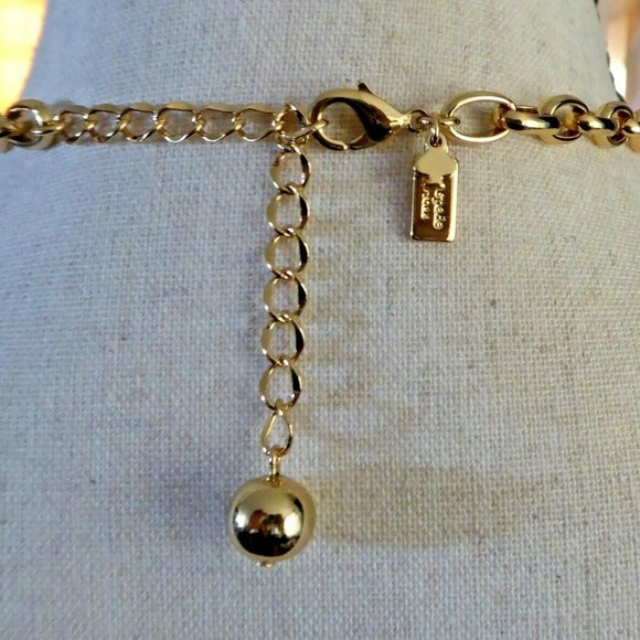 New Kate Spade Rosy Posies Demi Parure statement Necklace Stud Earrings $206 - Picture 5 of 5